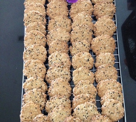Oatmeal cookies, cookies aux flocons d’avoine