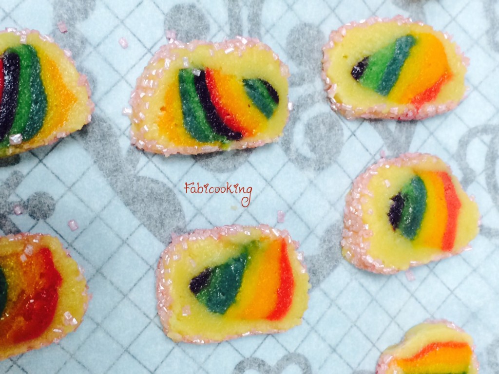 Rainbow cookies 3