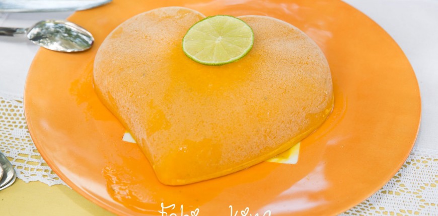 Sorbet mangue, citron vert et gingembre