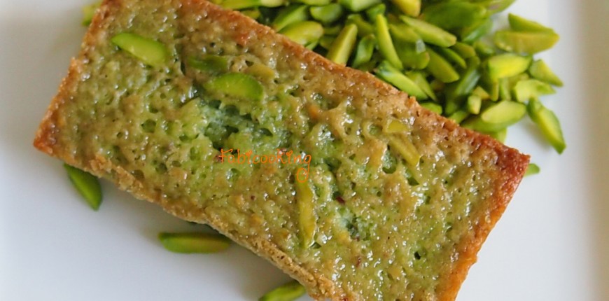 Financier pistache