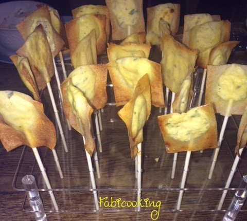 Sucettes aux deux fromages pour l’apéritif