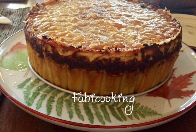 Gâteau de rigatonis à la Bolognaise