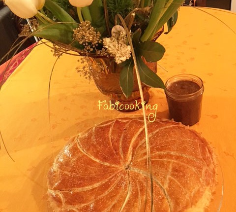 Galette des rois crème d’amande et praliné pécan