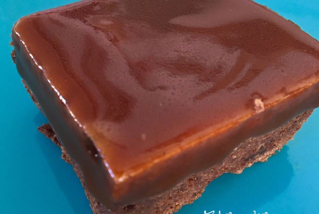 Brownies au caramel