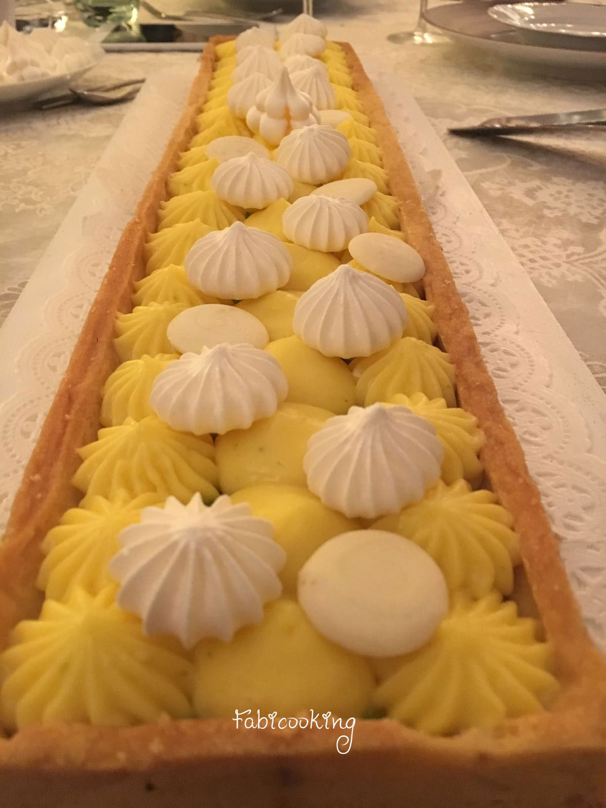 Tarte au citron revisitée de Cyril Lignac - FabiCooking
