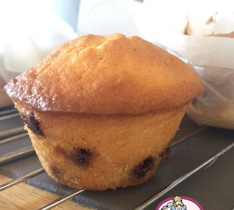 Cupcake vanille aux pépites de chocolat ou smarties