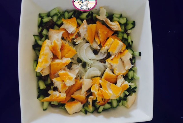 Salade de lentilles au haddock