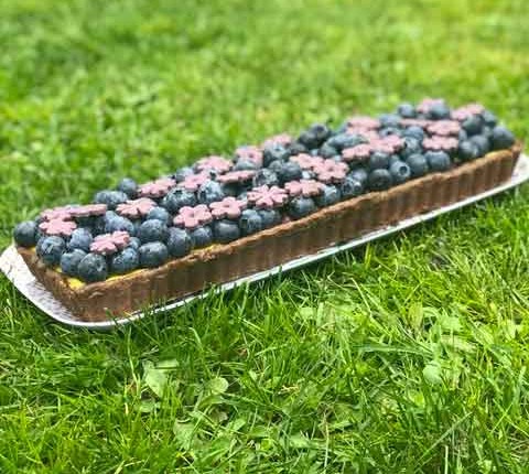 Tarte aux myrtilles