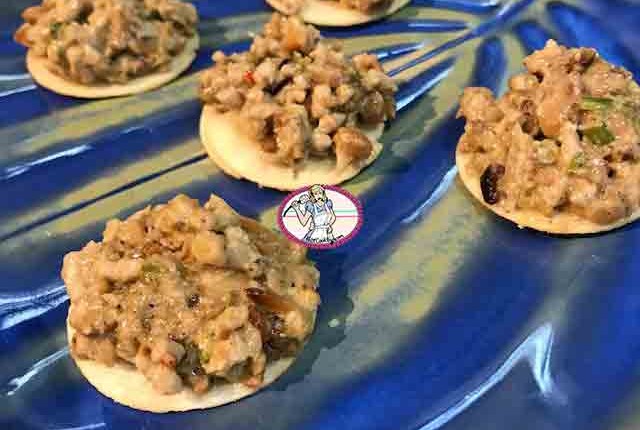 Canapés au Porc haché à la Thaïlandaise