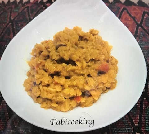 Lentilles végétariennes à l’indienne, Indian Dahl