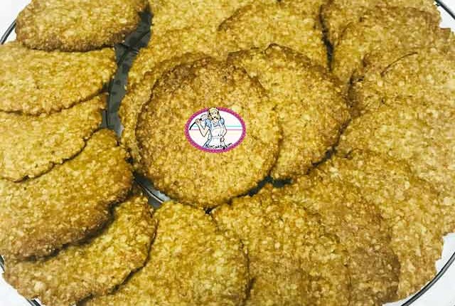 Biscuits aux flocons d’avoine et cassonade
