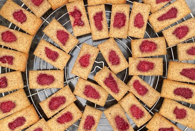Financiers framboise Rooibos