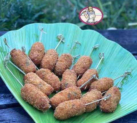 Les Croquettes de morue ou croquetas