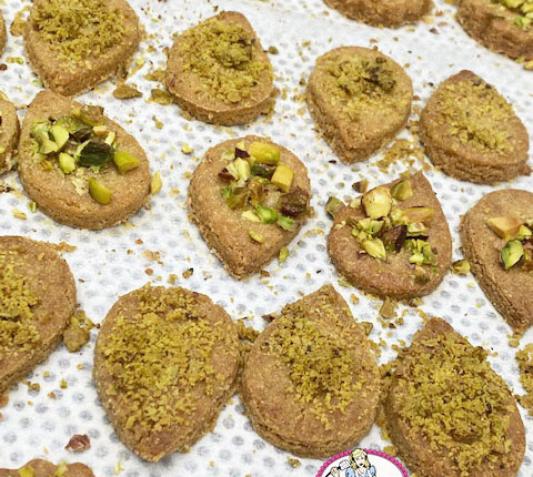 Biscuits à la farine de pois chiches