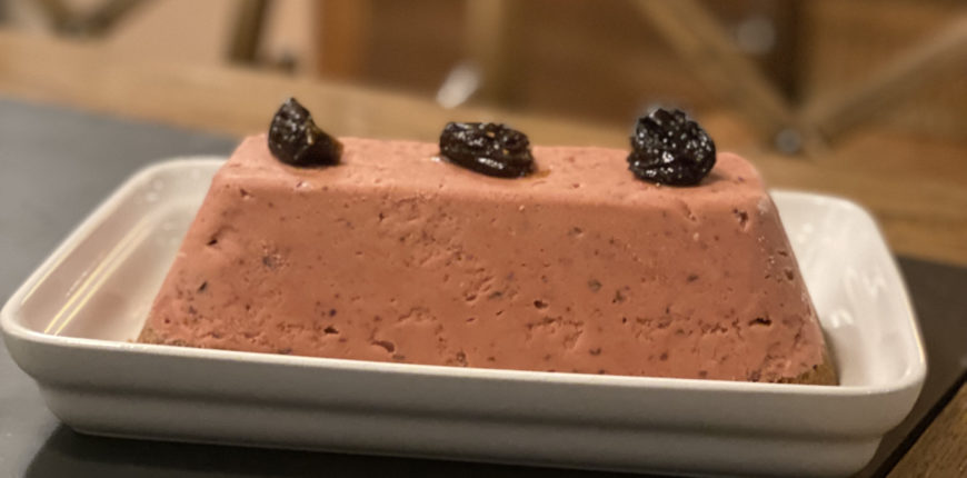 Glace prune et armagnac pour les grands