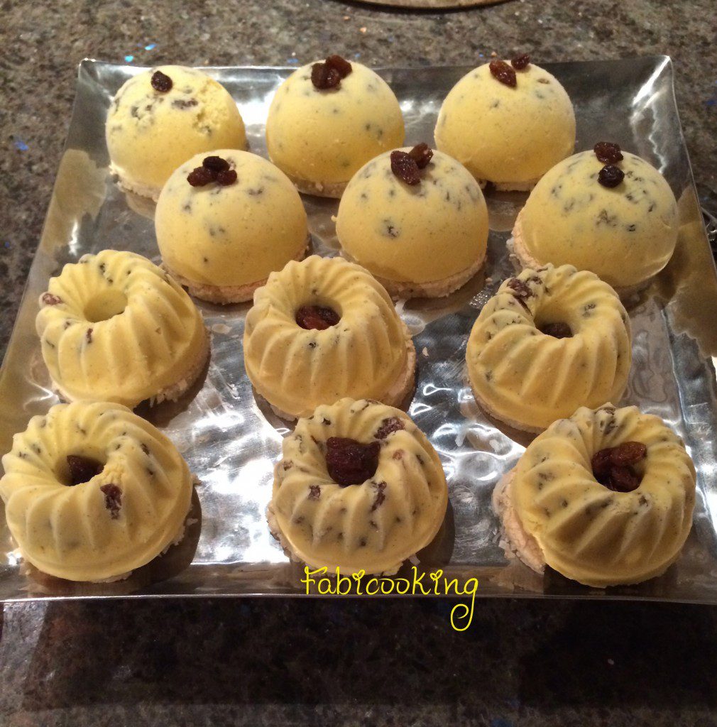 Glace vanille rhum raisin individuelle