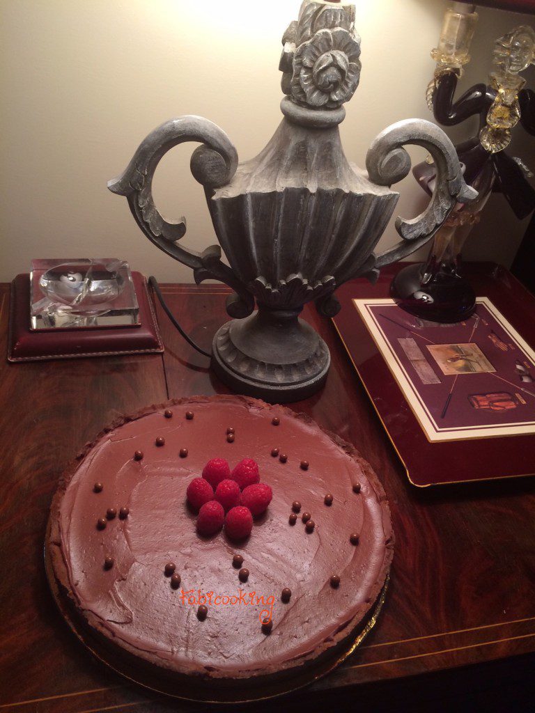 Tarte choco framboise 2