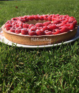 Tarte-framboises-Cyril-Lignac-
