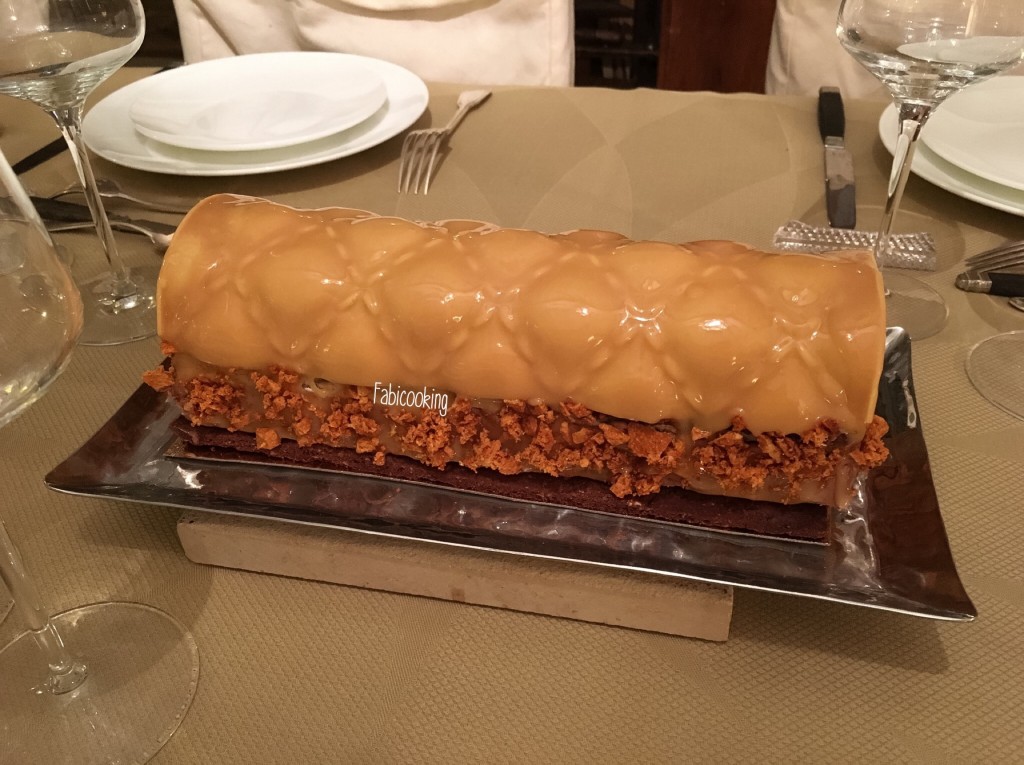Bûche chococahuete 