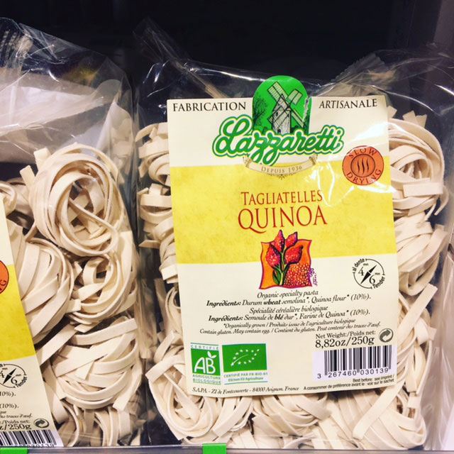 Tagliatelles-quinoa