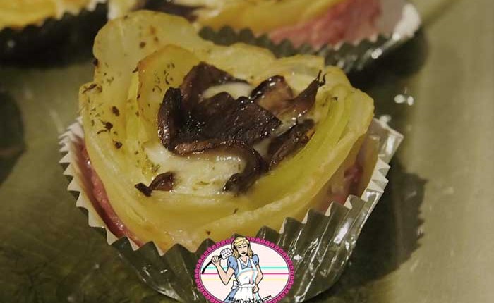Raclette individuelle en fleur