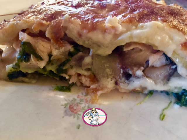 Lasagne aux deux saumons