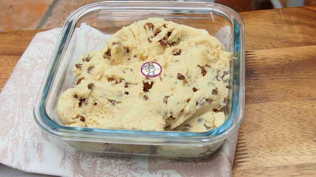 Cookie dough, pâte à cookies aux pépites de chocolat
