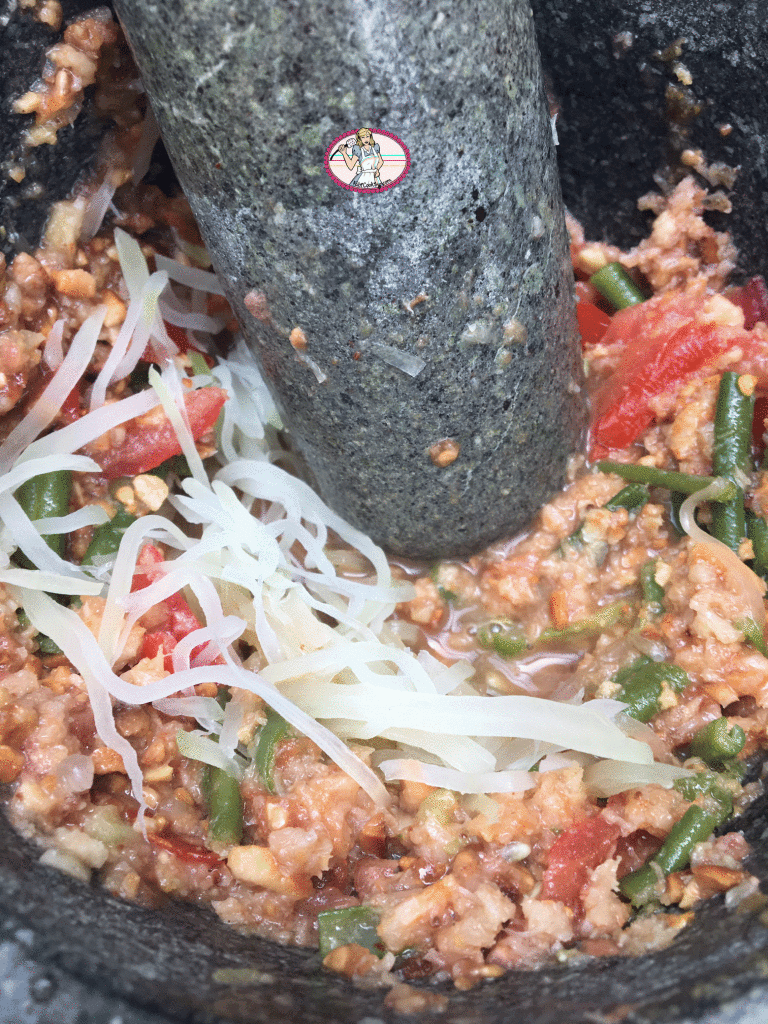 Salade de papaye verte