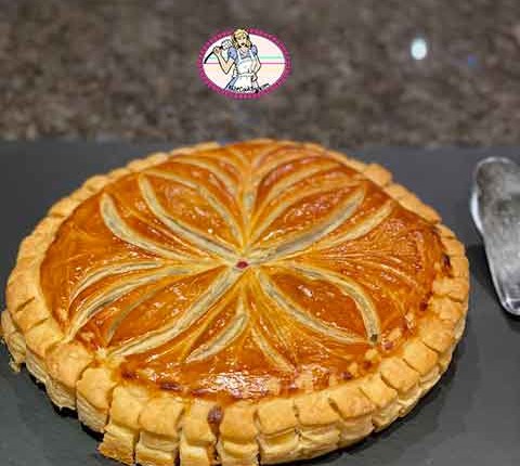 Galette des Rois framboise frangipane