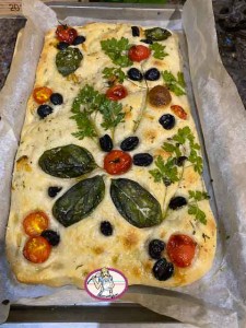 Focaccia ail et romarin