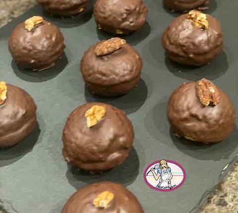 Noix japonaises et leur crème au beurre praliné noisette