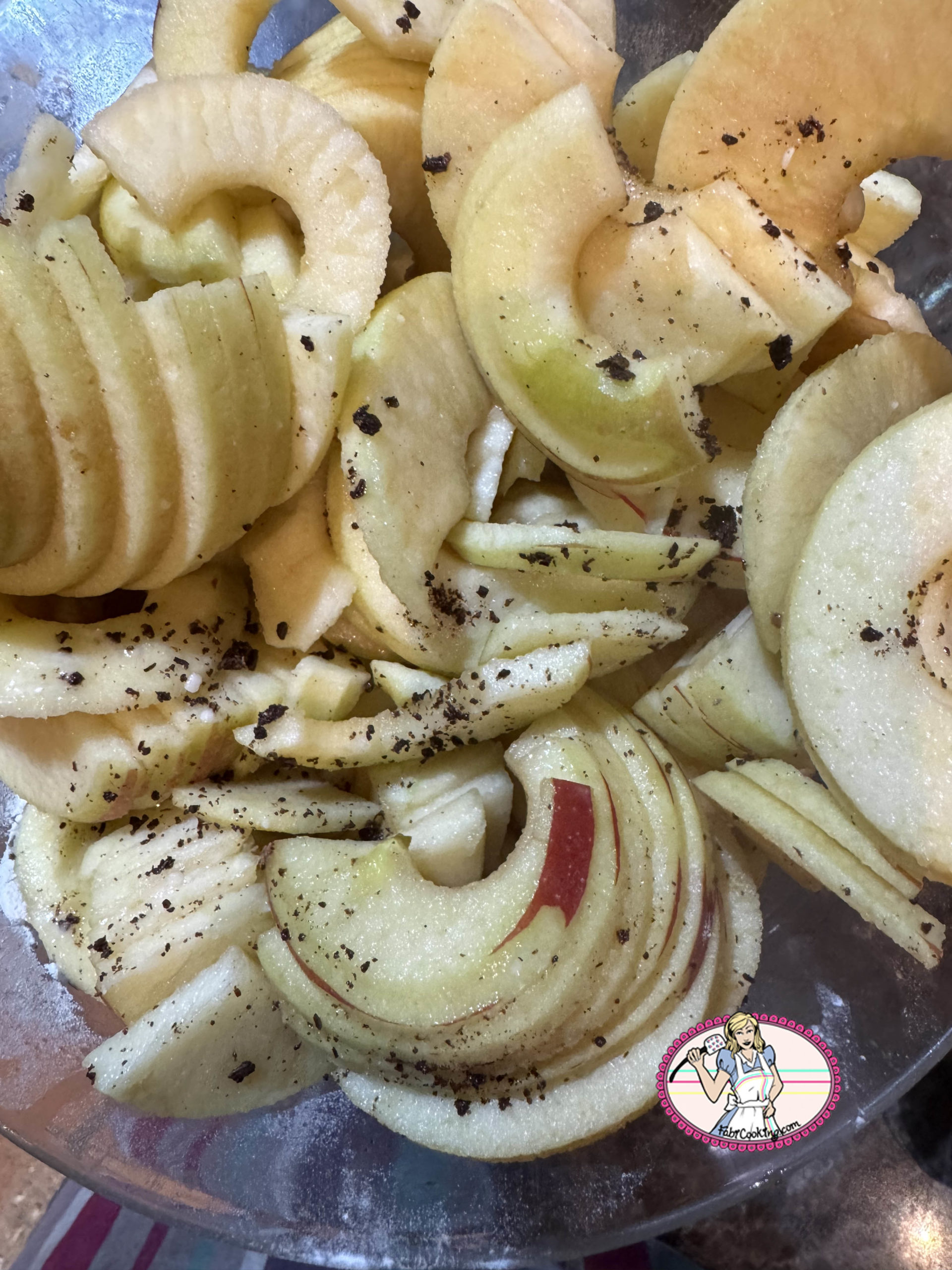 Tarte aux pommes tahini14psd