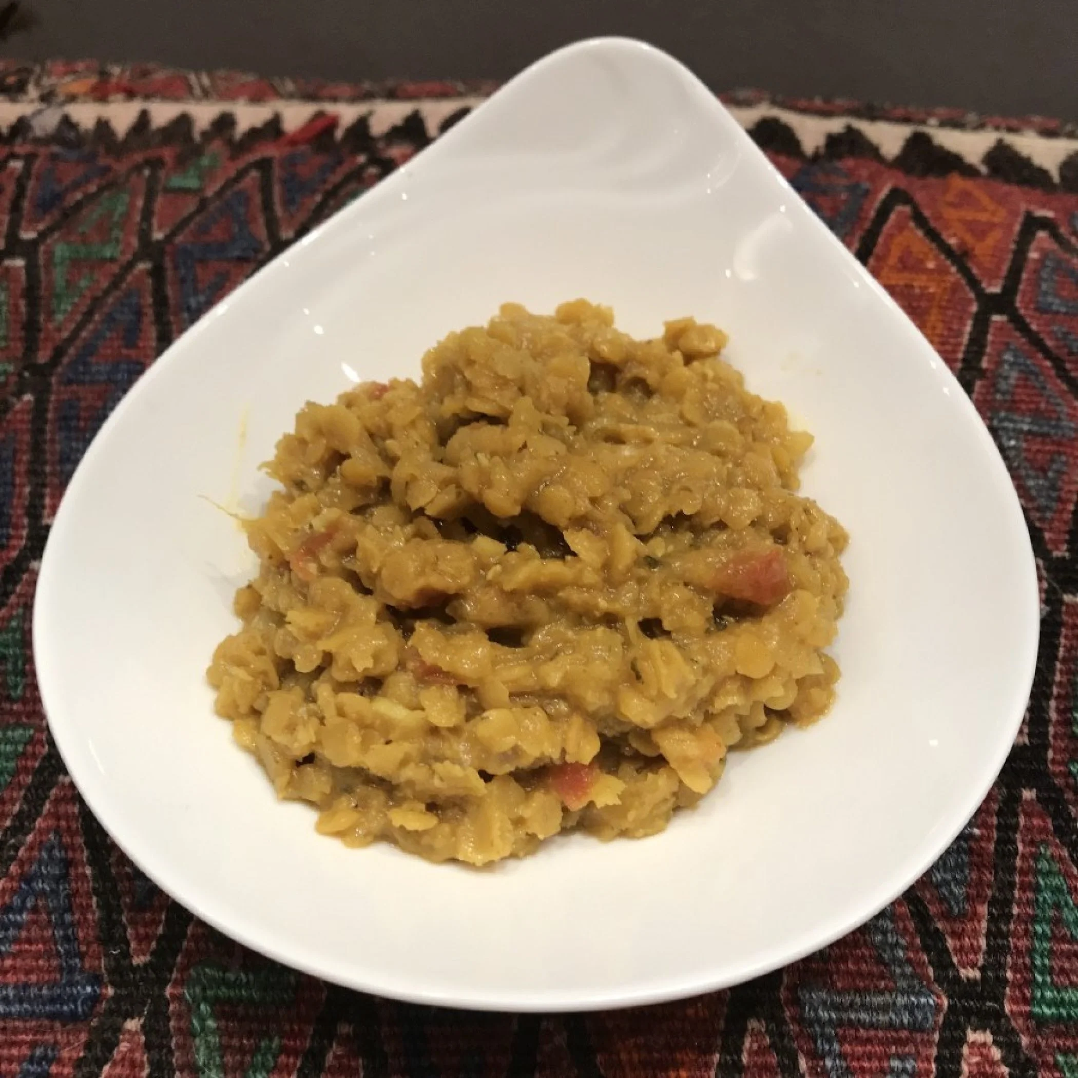 Lentilles végétariennes, Indian Dahl