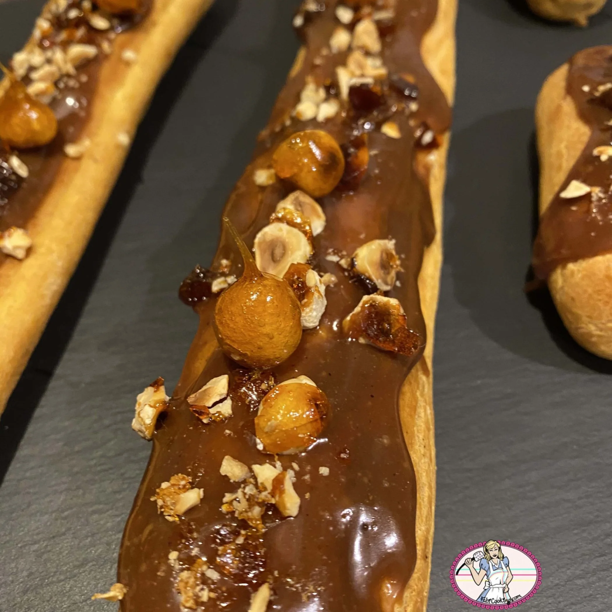 Eclairs tout praliné