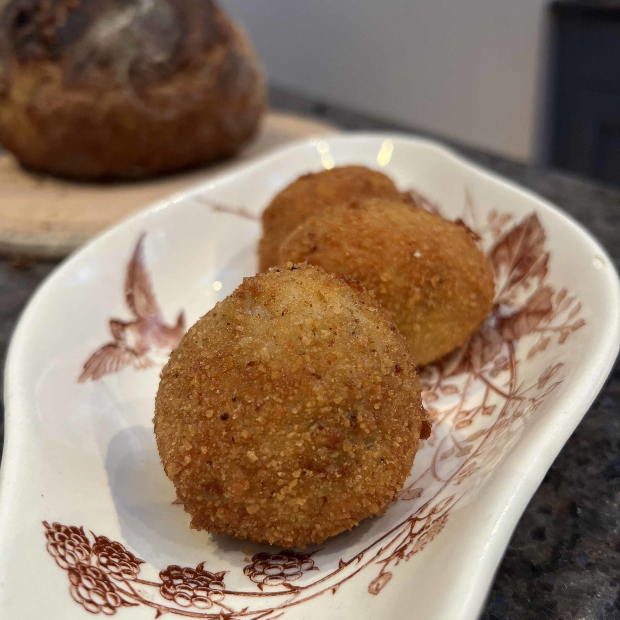 Arancini cacio e pepe