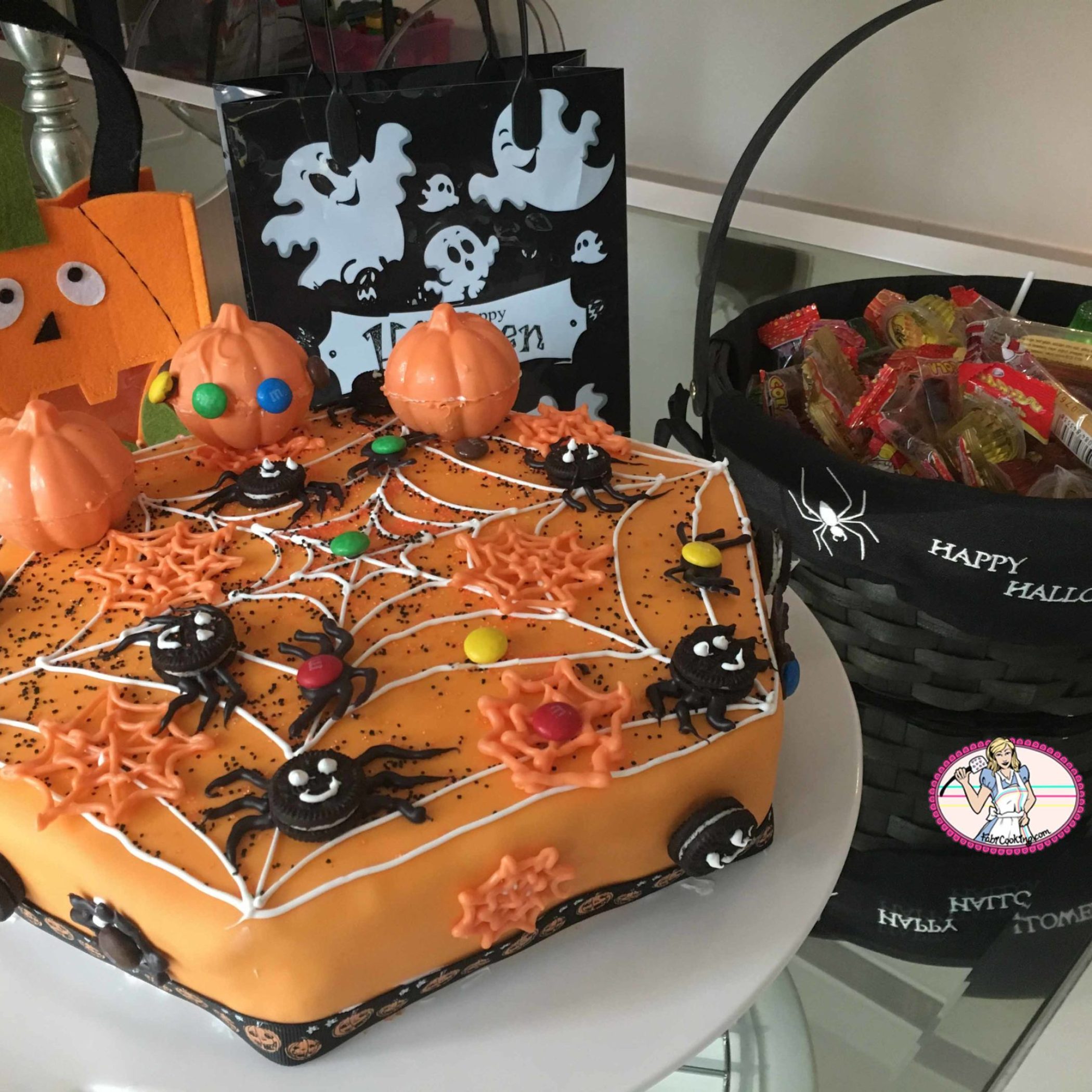 Cake marbré Felder halloween