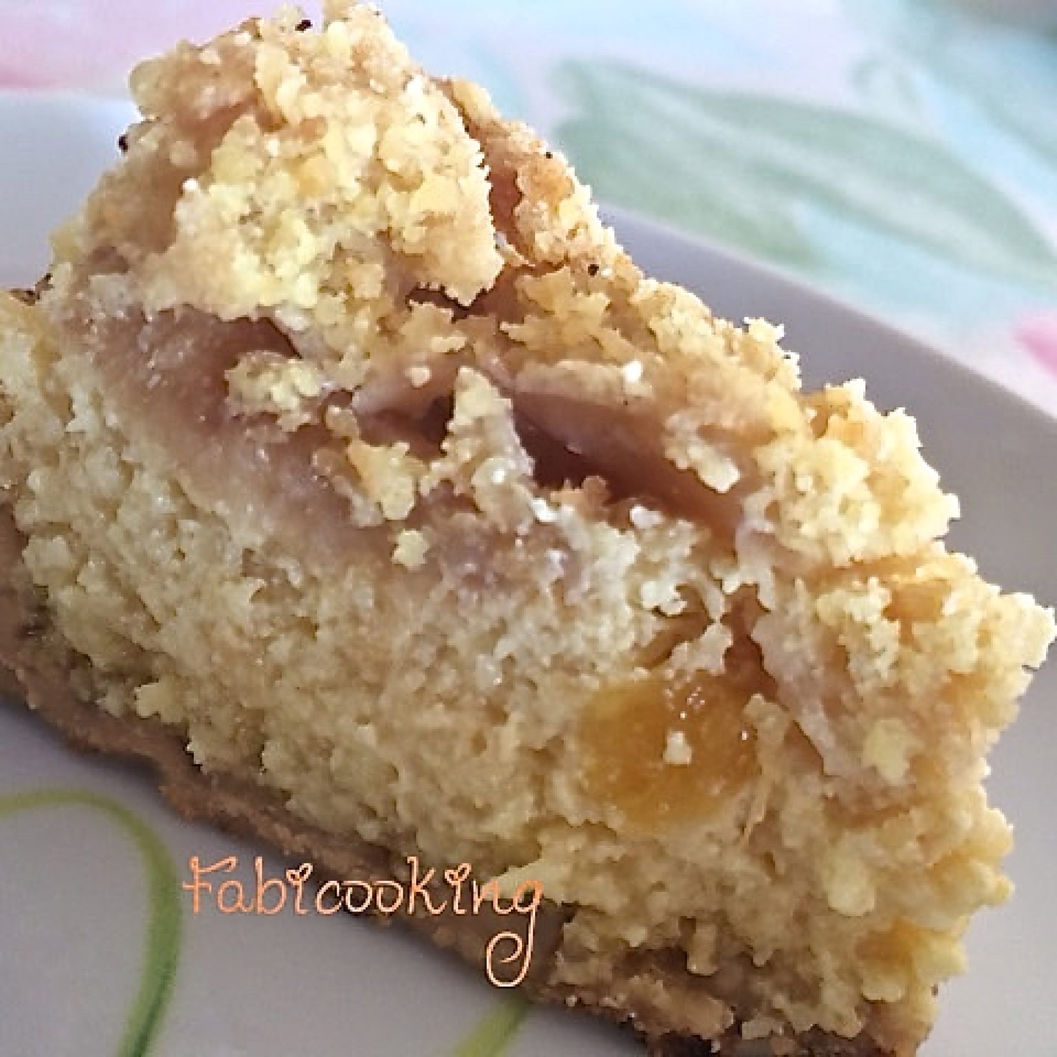 Cheesecake-crumble-peche