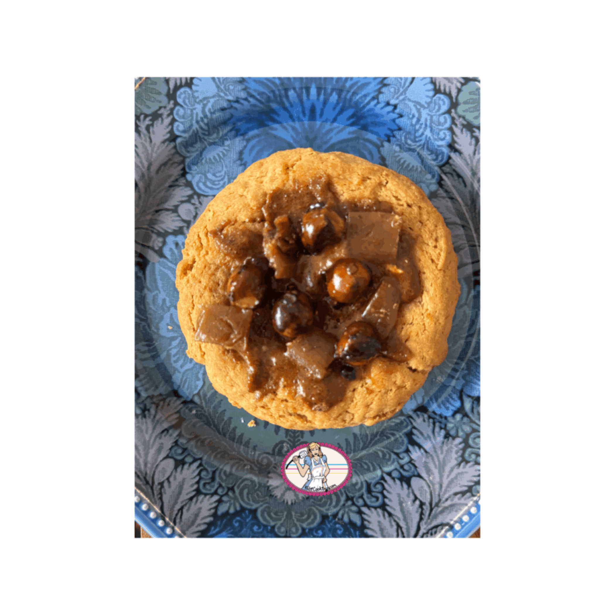 Cookie caramel praliné2