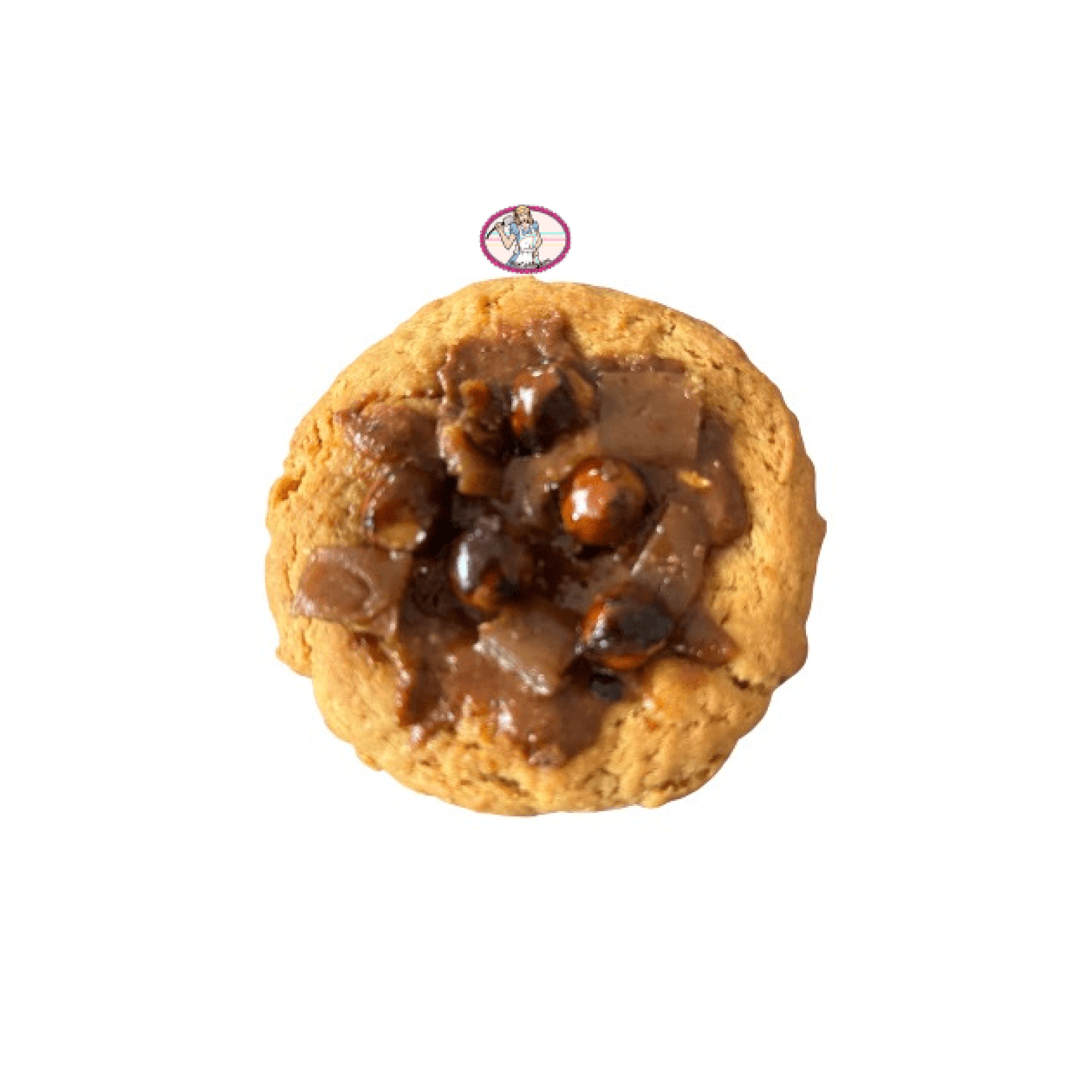 Cookie caramel praline8
