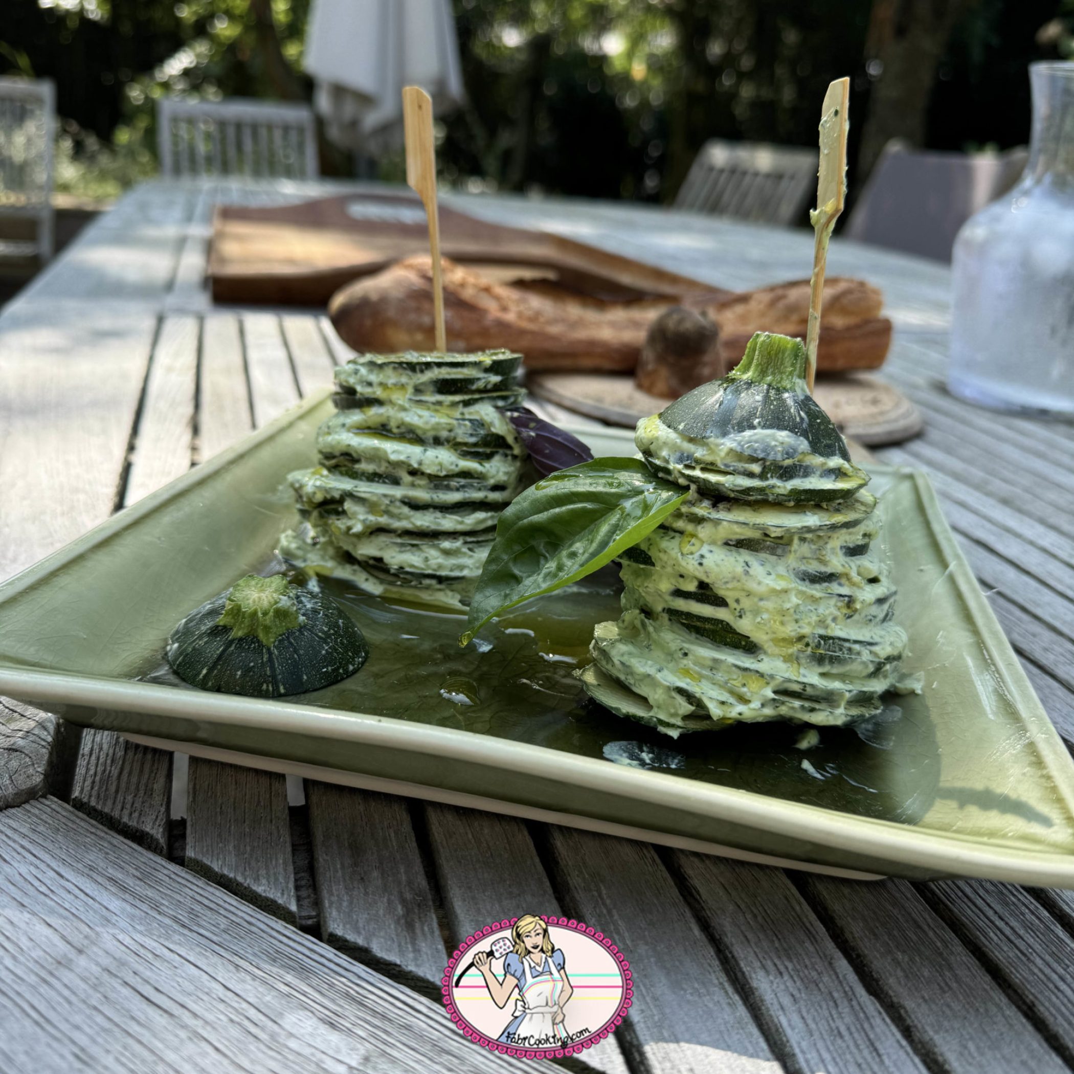 Courgette crue ricotta pesto7