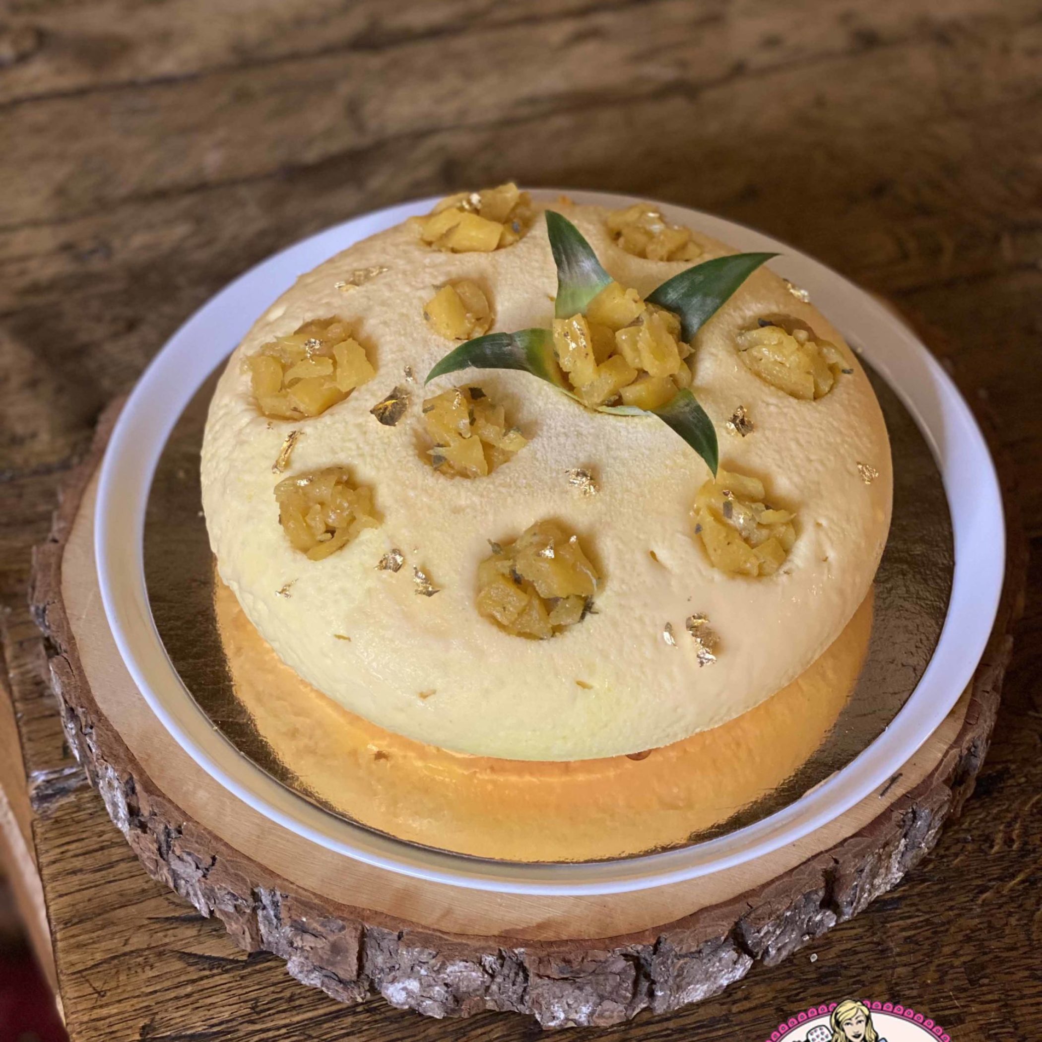 Entremets ananas spéculos