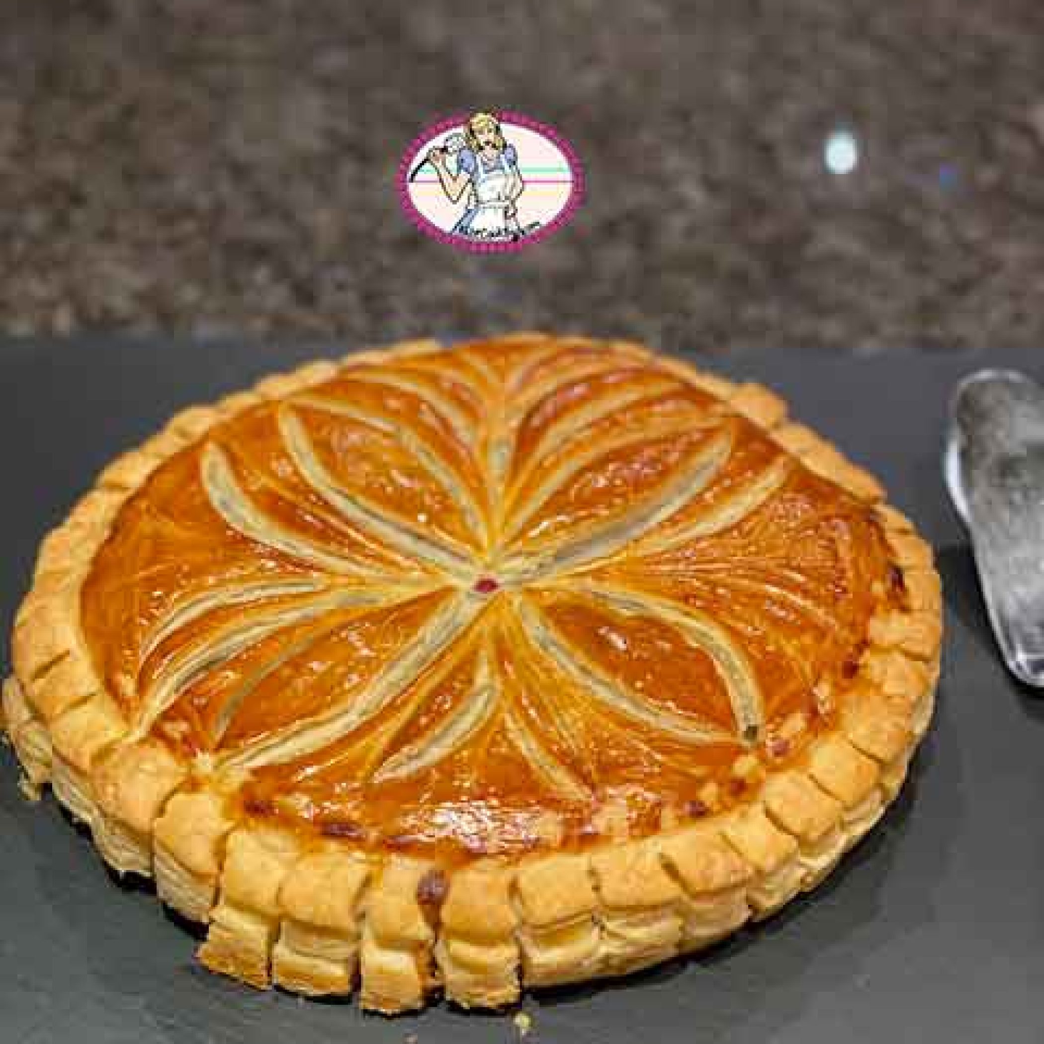 Galette framboise frangipane