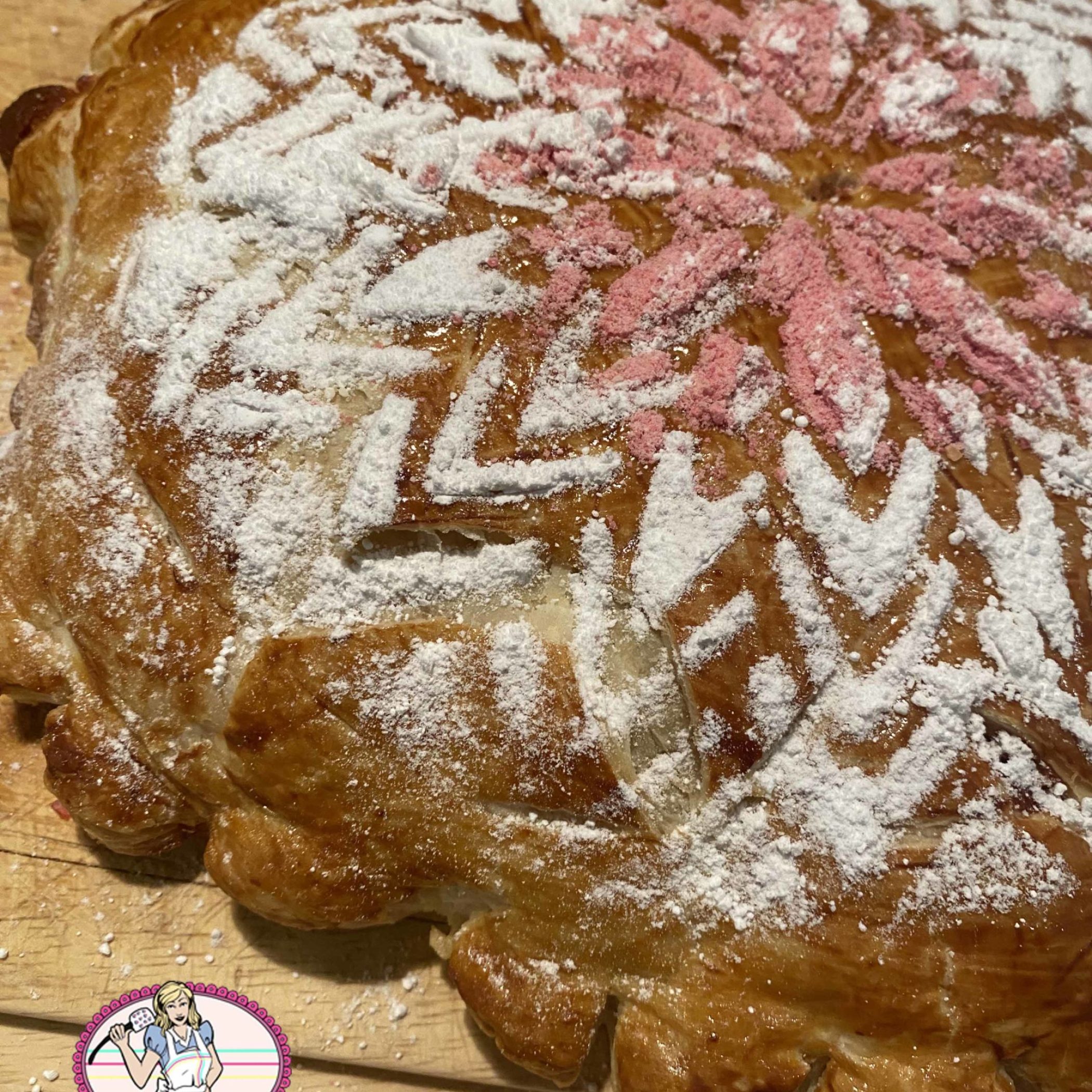 Galette praline rose10