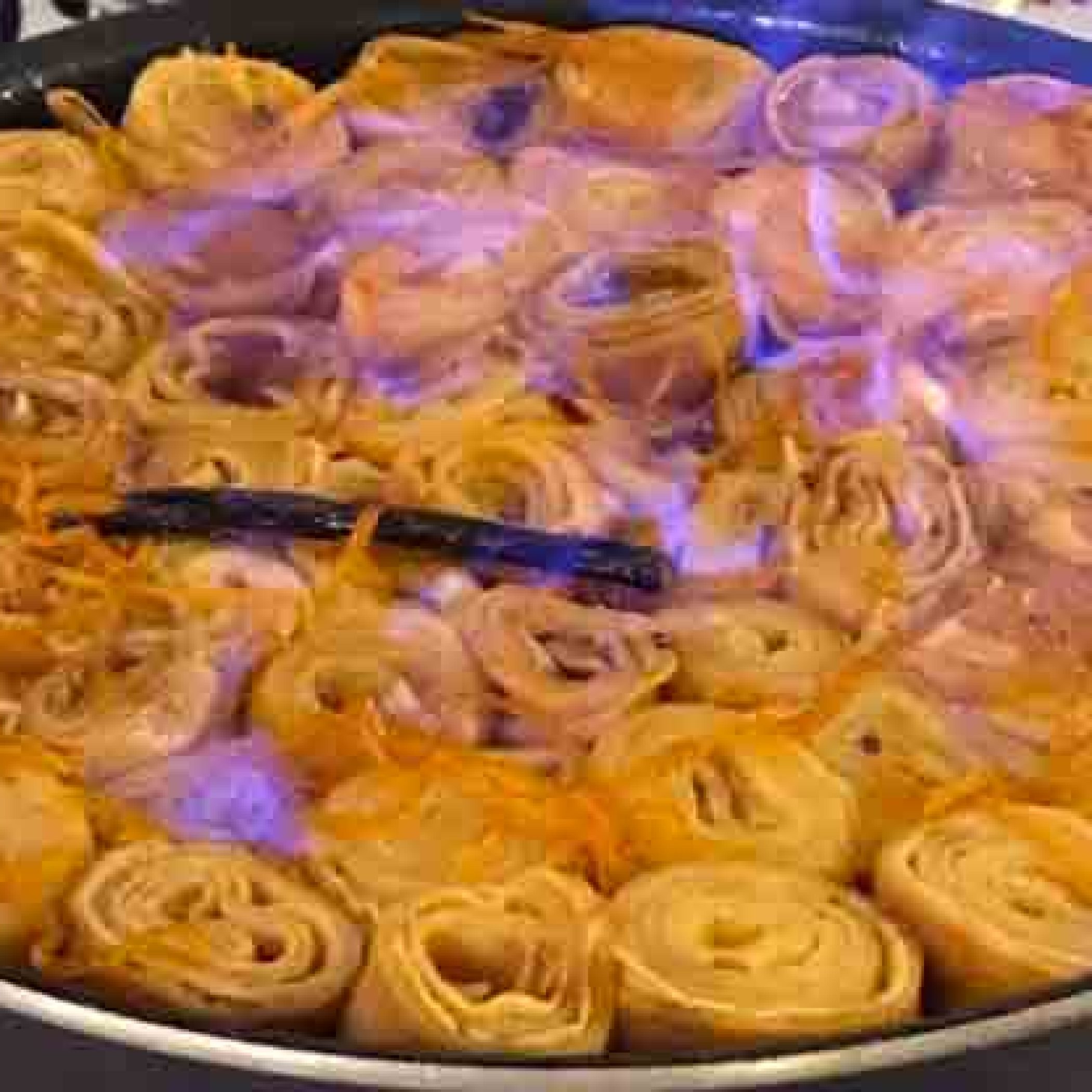 Crêpes Suzette en gâteau