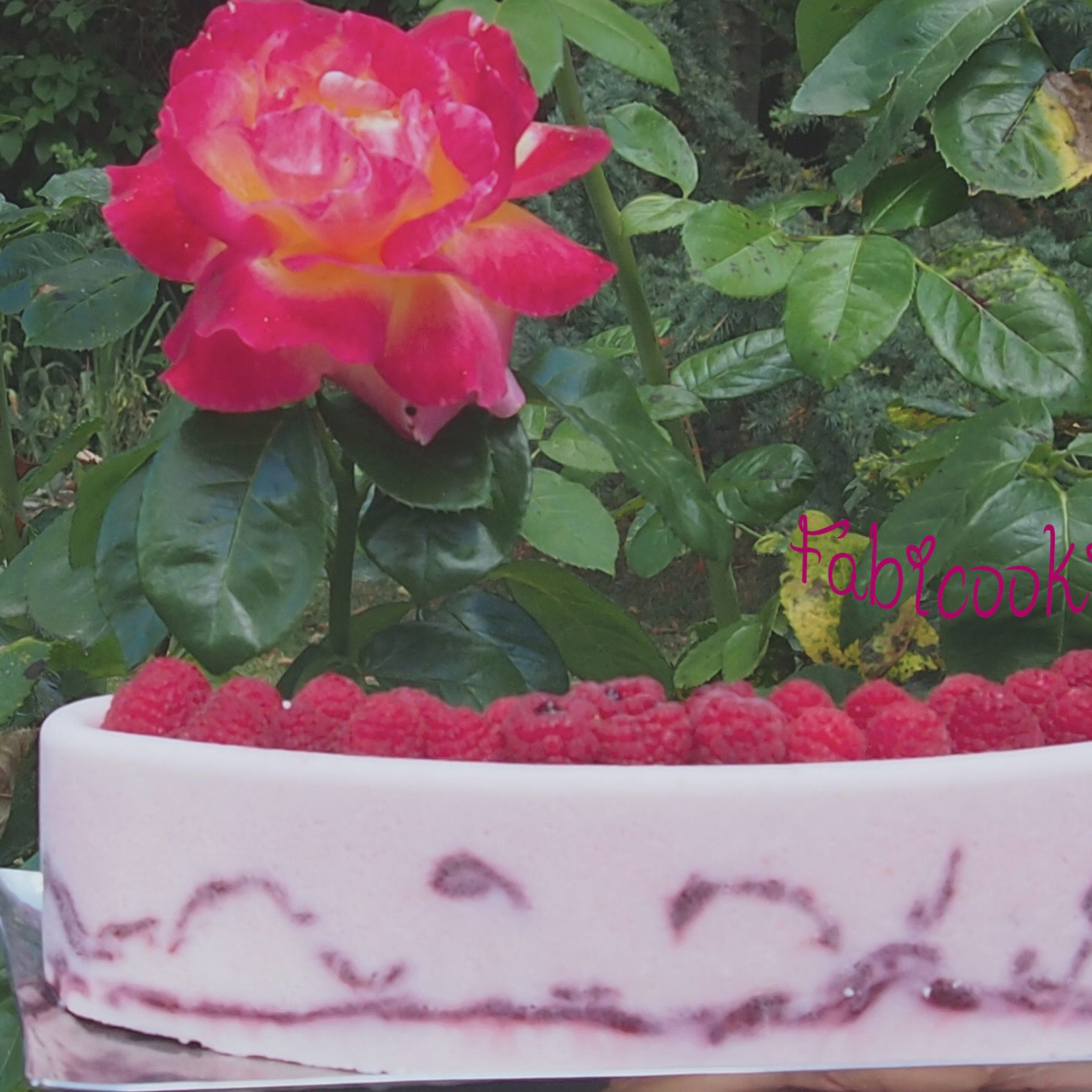 Glace-rose-lychee-framboise