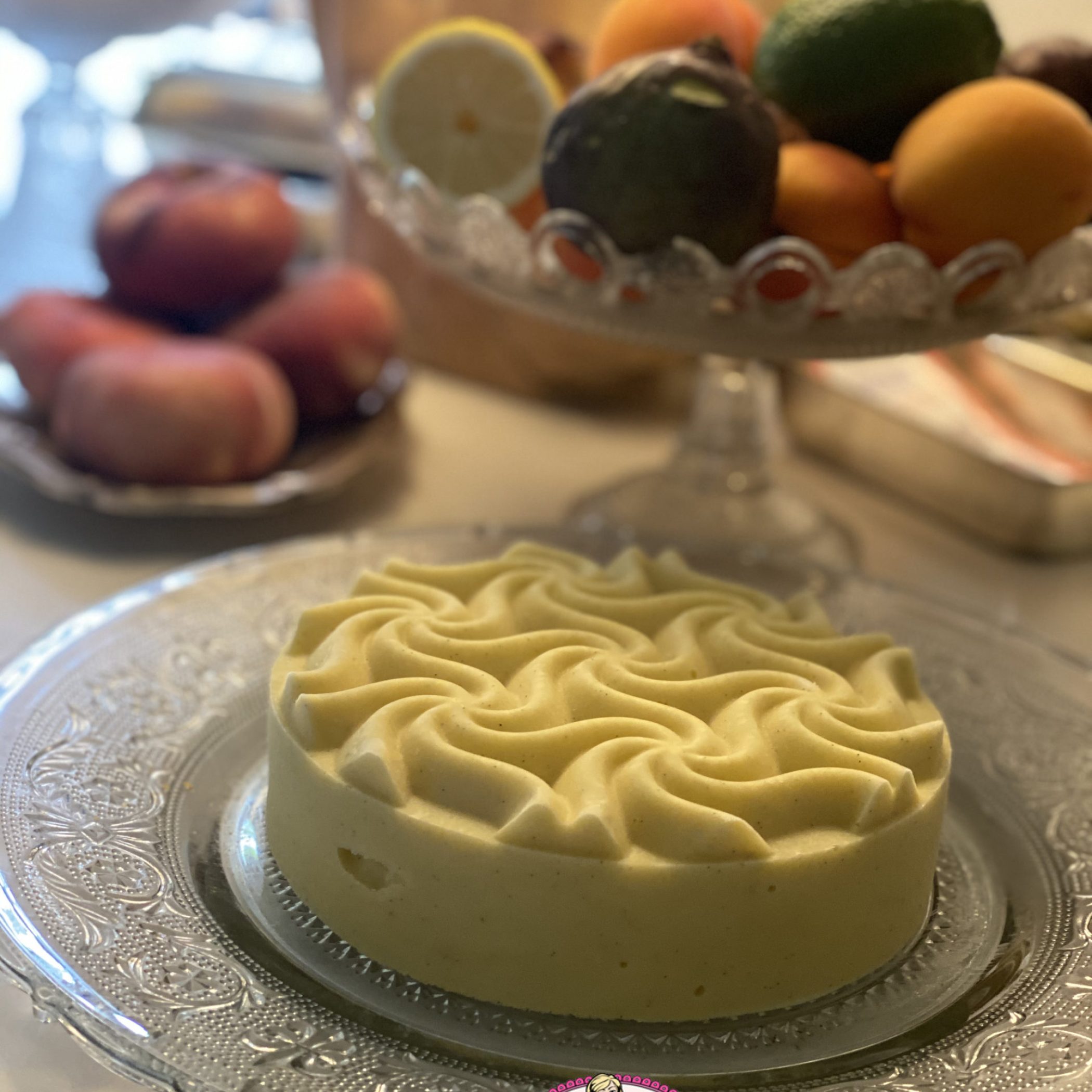 Glace vanille et verveine citronnelle