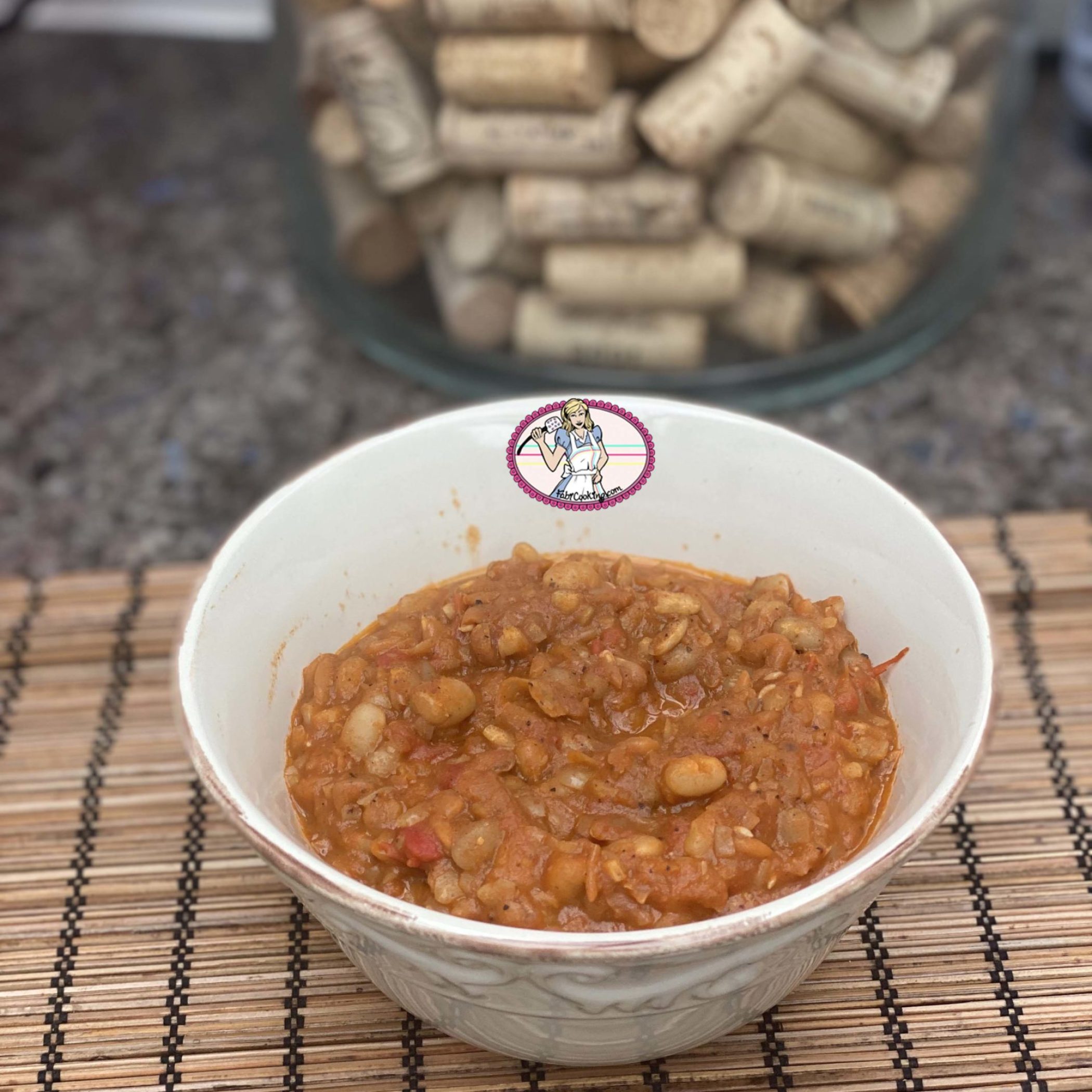 Haricots blancs Mogette au miso blanc