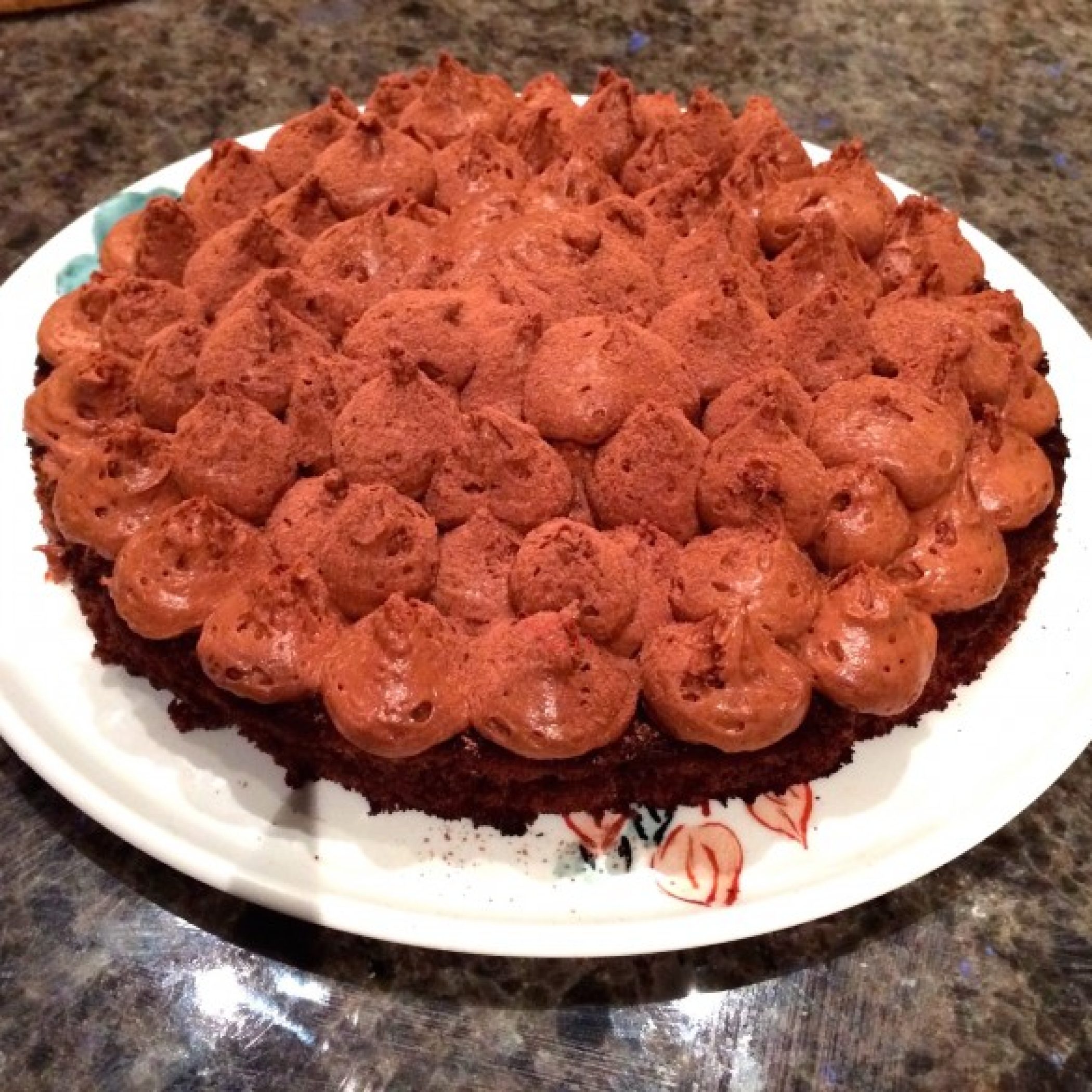 Gâteau choco mousse