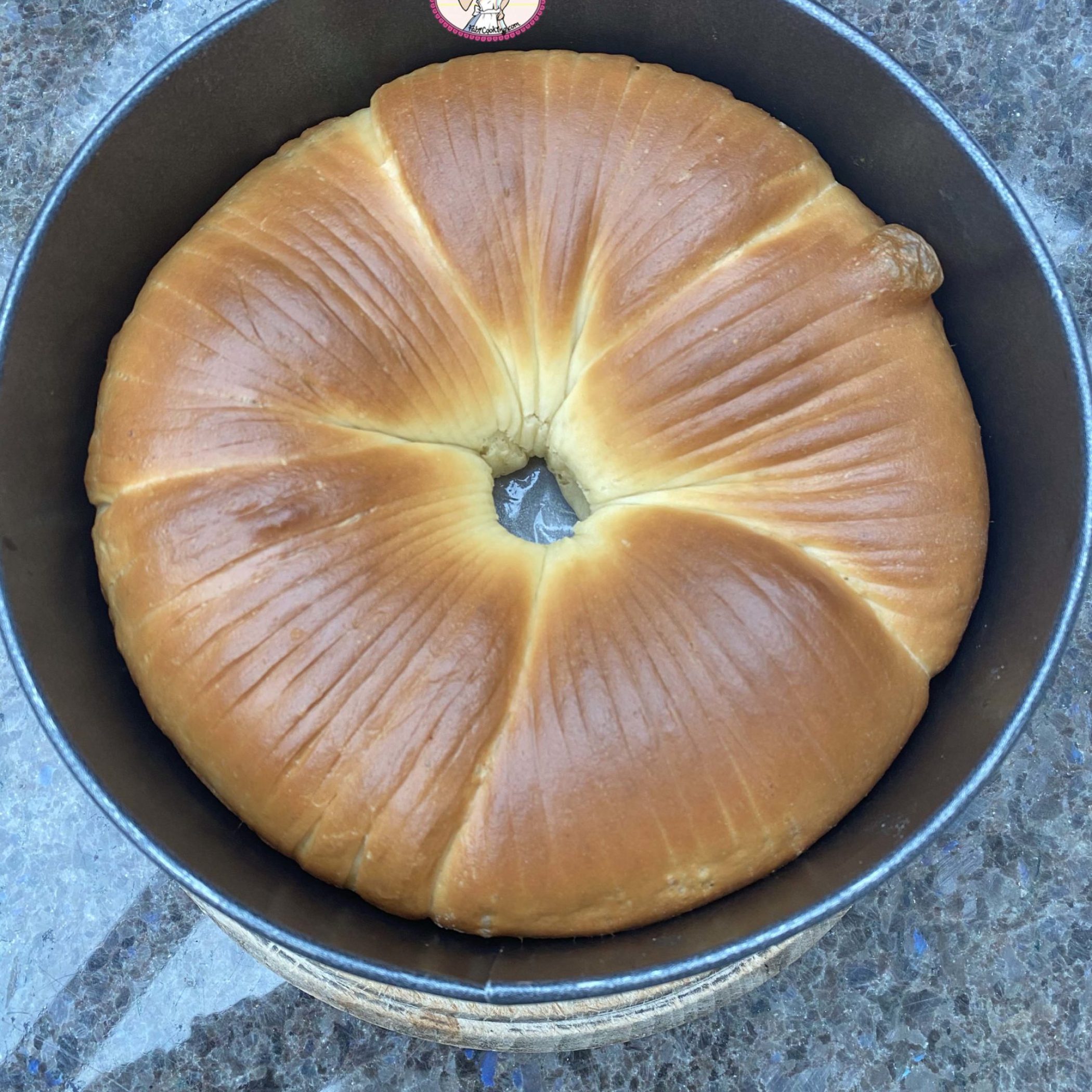 Pain pelote aux cranberries