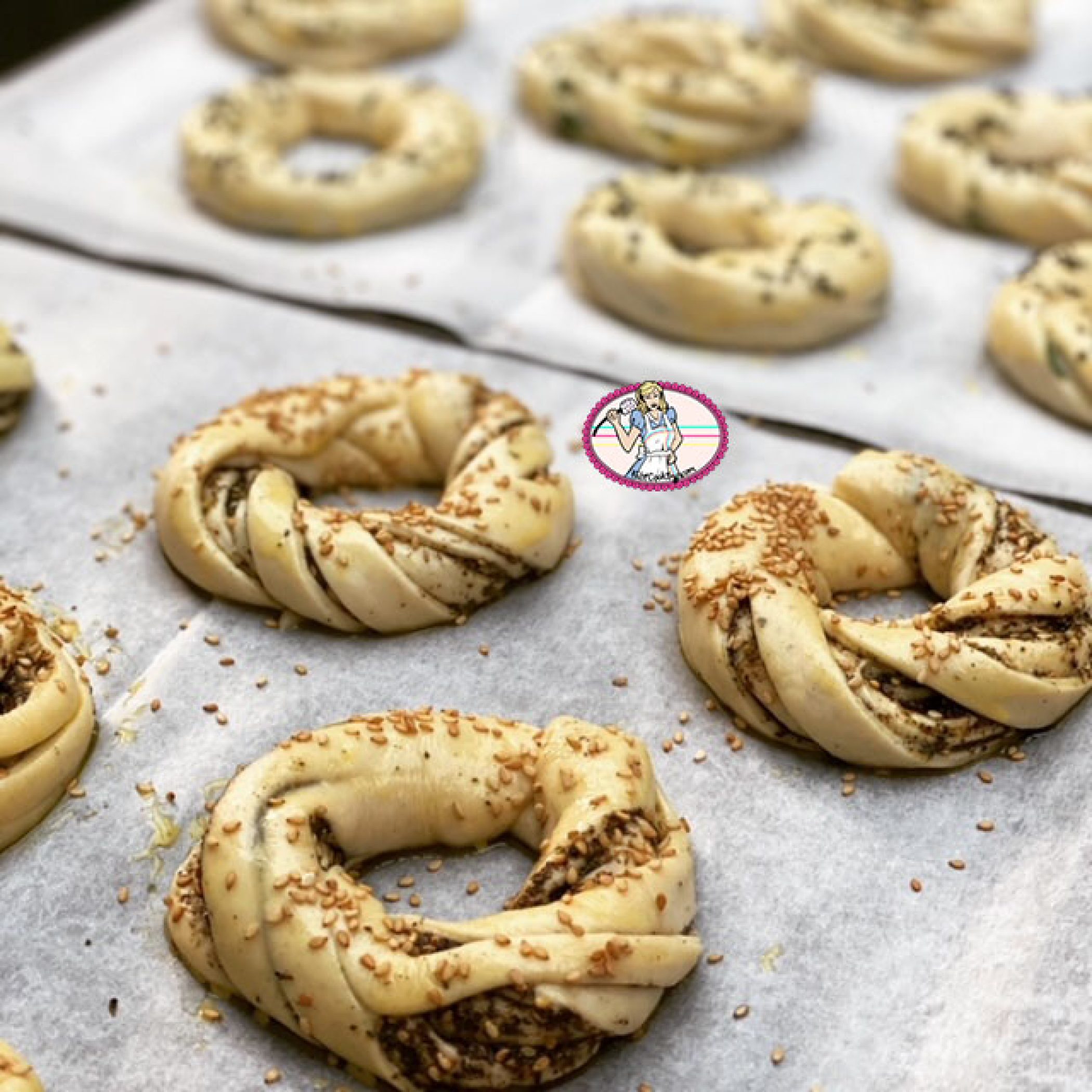 Petits pains au zaatar